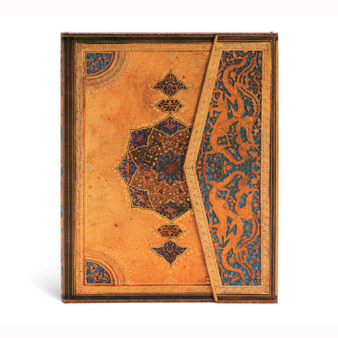 Safavid, Safavid Binding Art, Ultra, Address Book, Wrap Closure, 144 Pg, 120 GSM