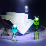 Flexilight Aliens LED 2 in 1 Reading Book Light/Bookmark: Green